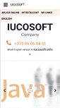 Mobile Screenshot of iucosoft.com